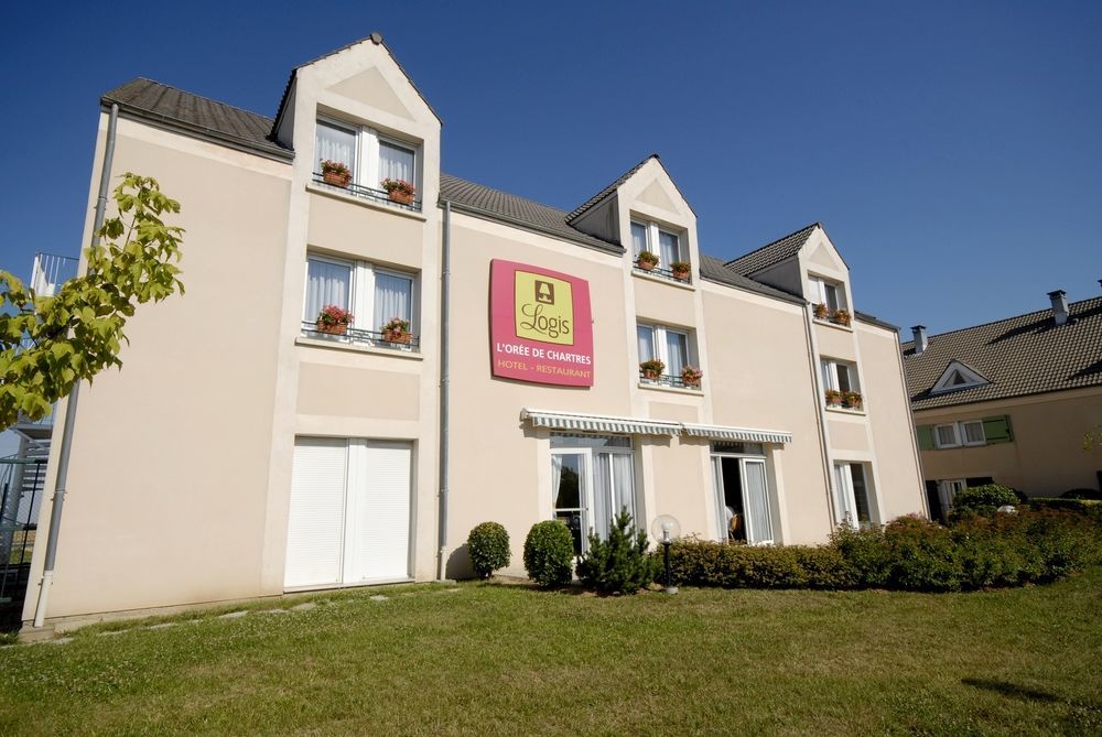 Logis Hotel L'Oree De Chartres - Barjouville 외부 사진